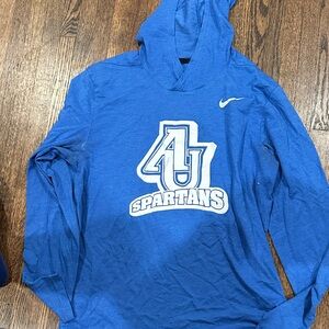 Nike Blue Spartans Pullover Hoodie Aurora Univeristy